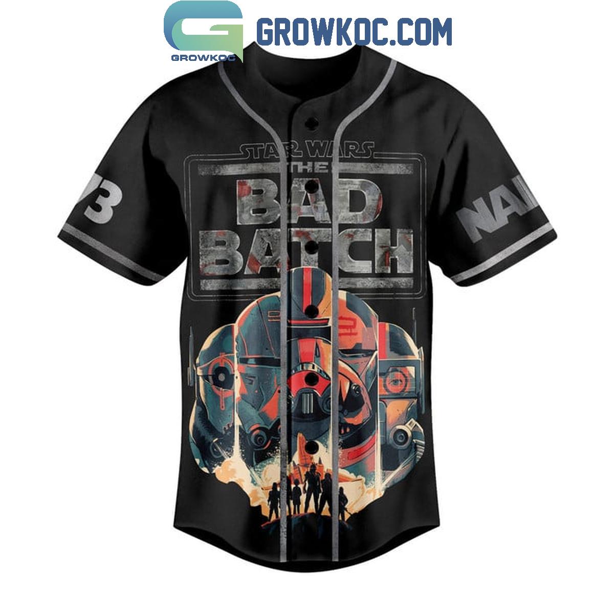Bad Batch Stars Wars Good Soldiers Follow Orders Personalized Baseball Jersey