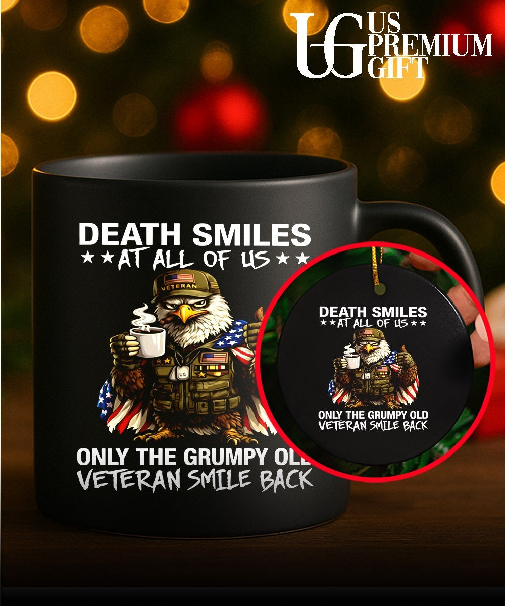 Bald Eagle American Veteran Death Smiles at all of Us Only the Grumpy Old shirt