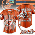 Baltimore Orioles I Am An Orioles Fan Now And Forever Personalized Baseball Jersey