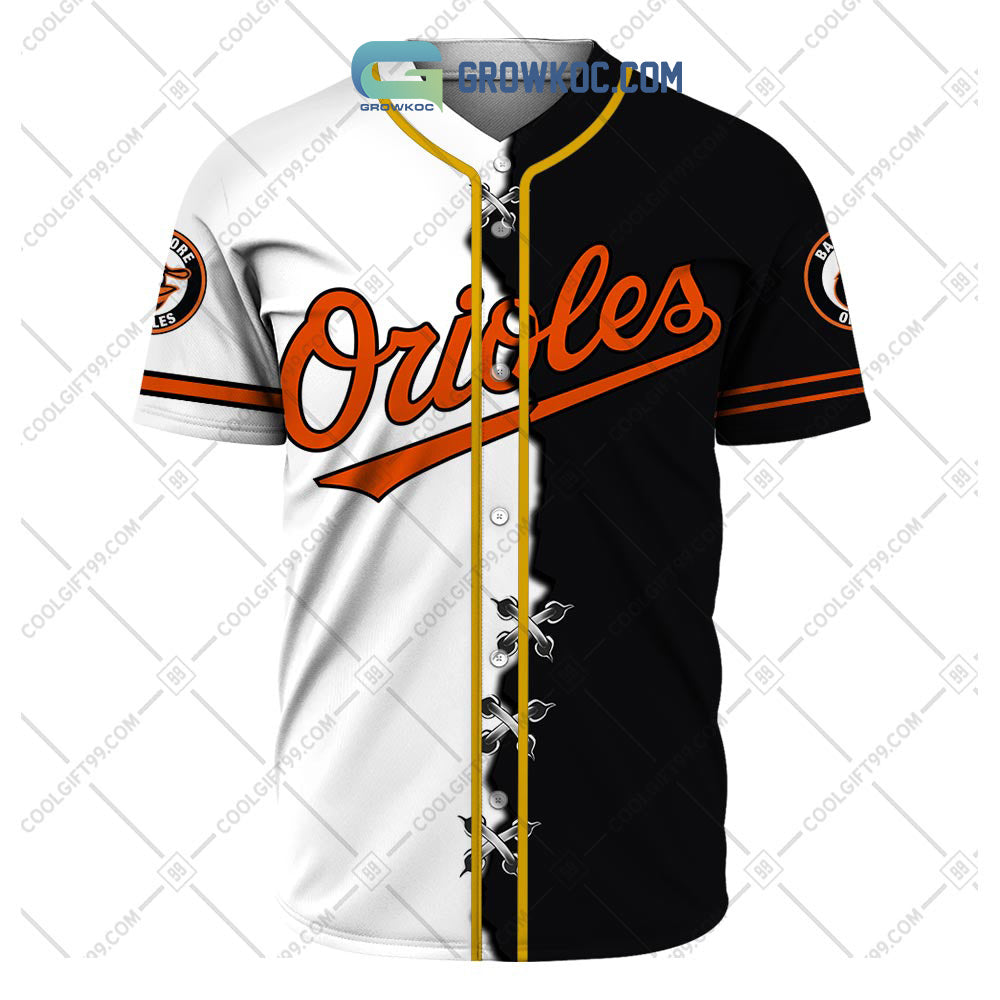 Baltimore Orioles MLB Personalized Mix Baseball Jersey