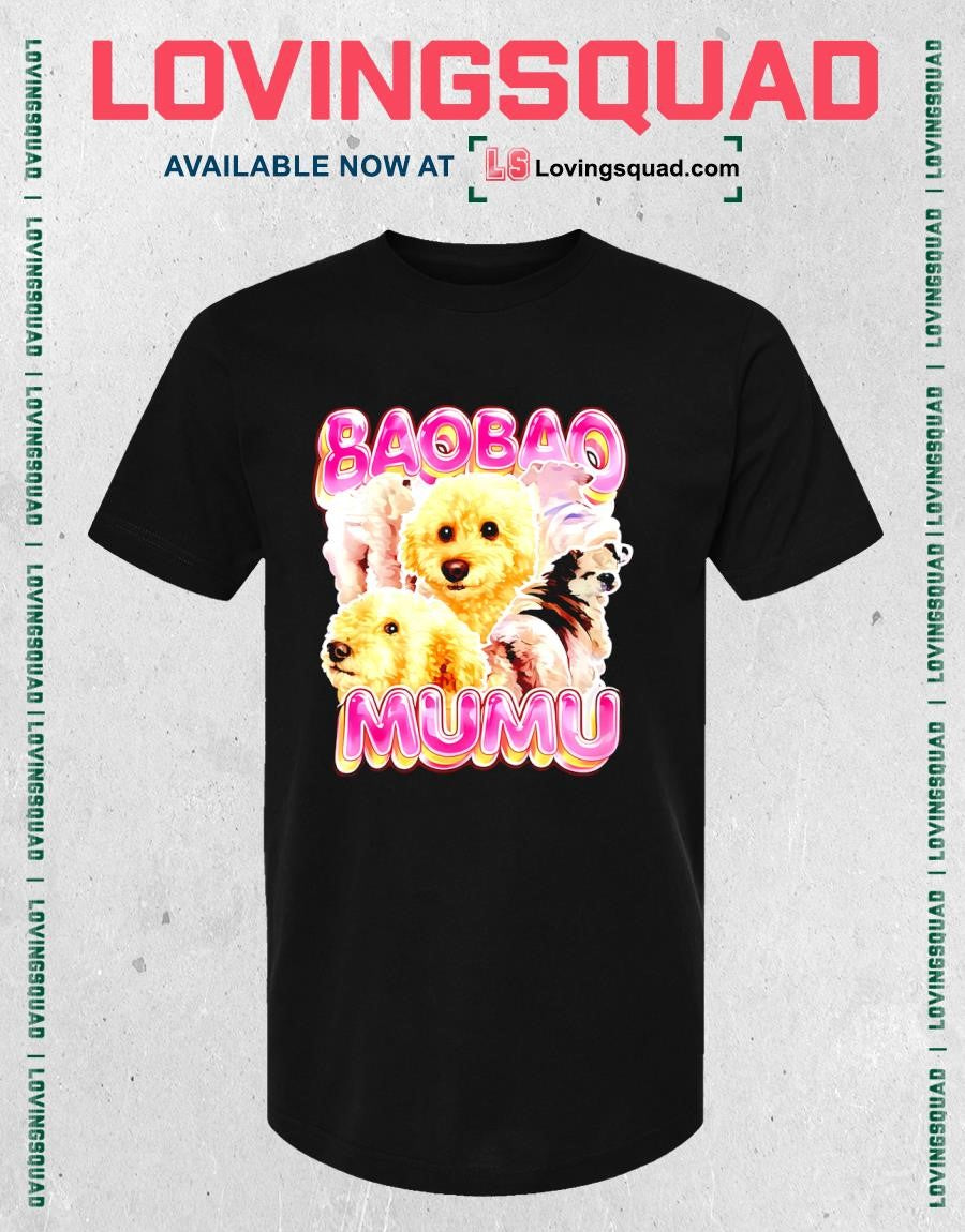 Baobao Mumu Poodle Dog T-shirt