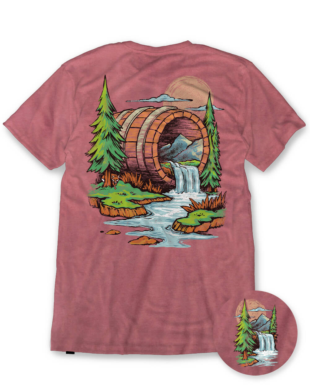 Barrel Falls Tee