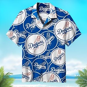 Baseball Los Angeles Dodgers Hawaiian Shirt, LA Dodgers Hawaiian Shirt