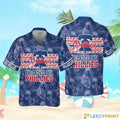 Baseball Philadelphia Phillies Print Hawaiian Shirt - Phillies Hawaiian Shirt