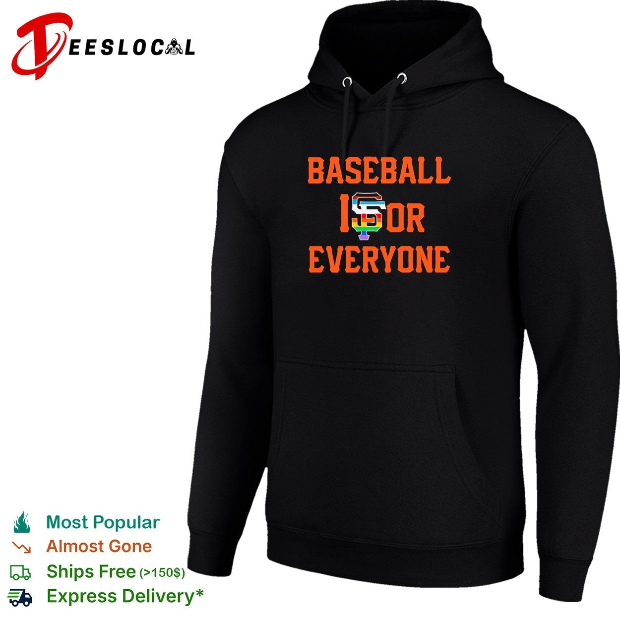 Baseball is for everyone Giants pride shirt