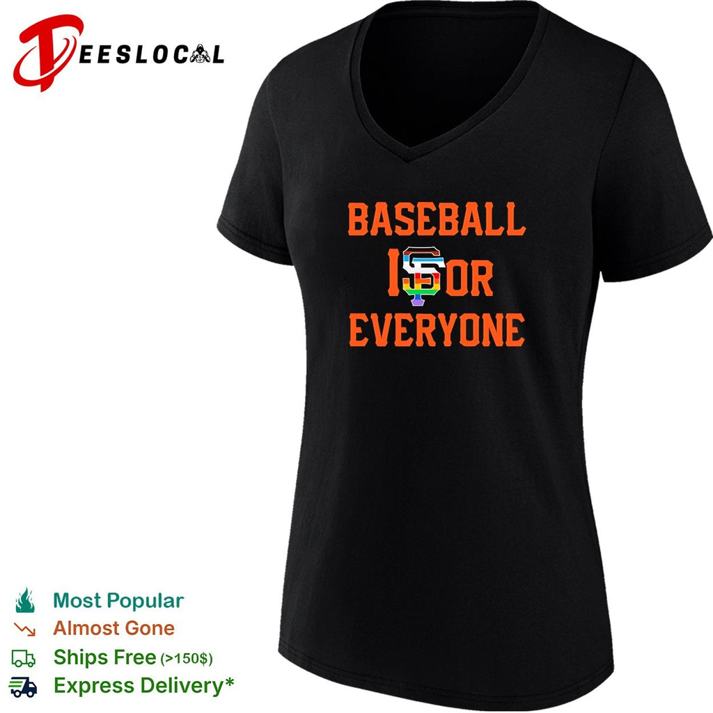 Baseball is for everyone Giants pride shirt