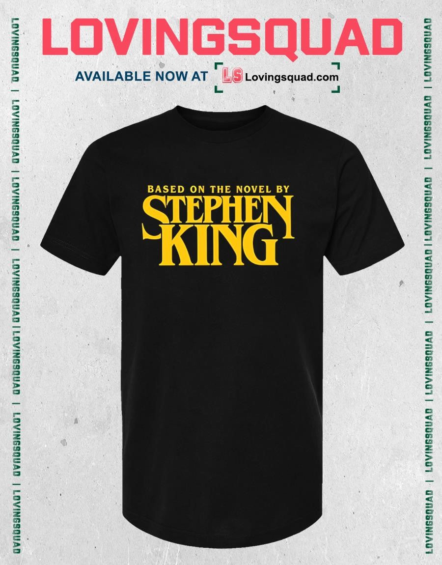 Based on the Novel by Stephen King Horror Author T-shirt