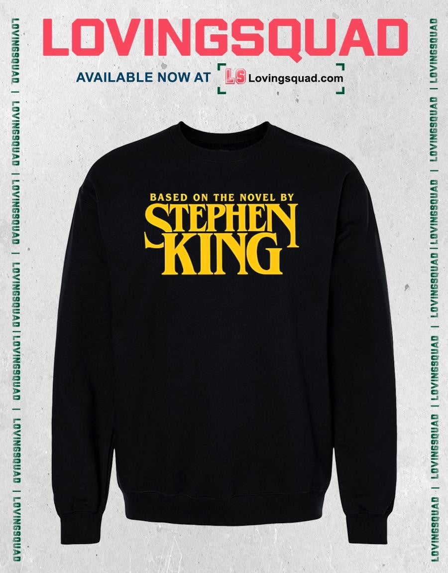 Based on the Novel by Stephen King Horror Author T-shirt