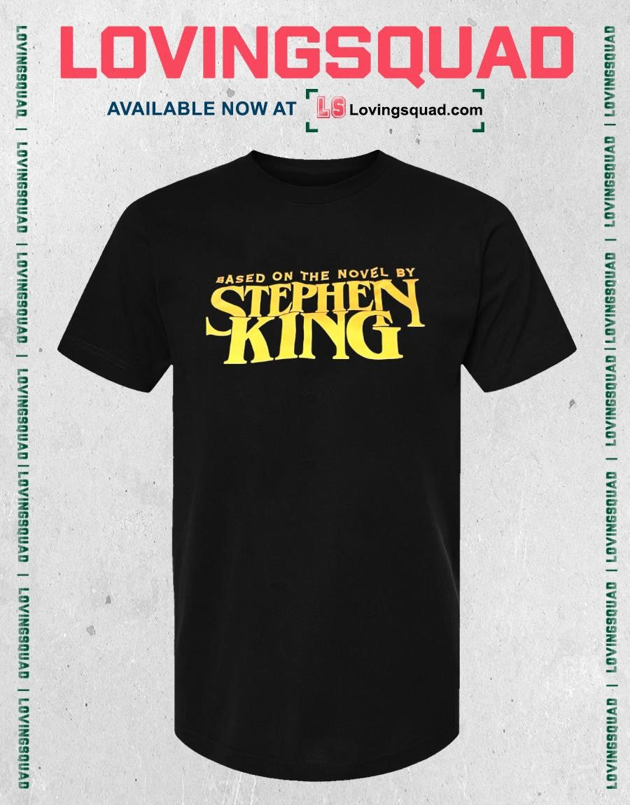 Based on the Novel by Stephen King Horror Literature T-shirt