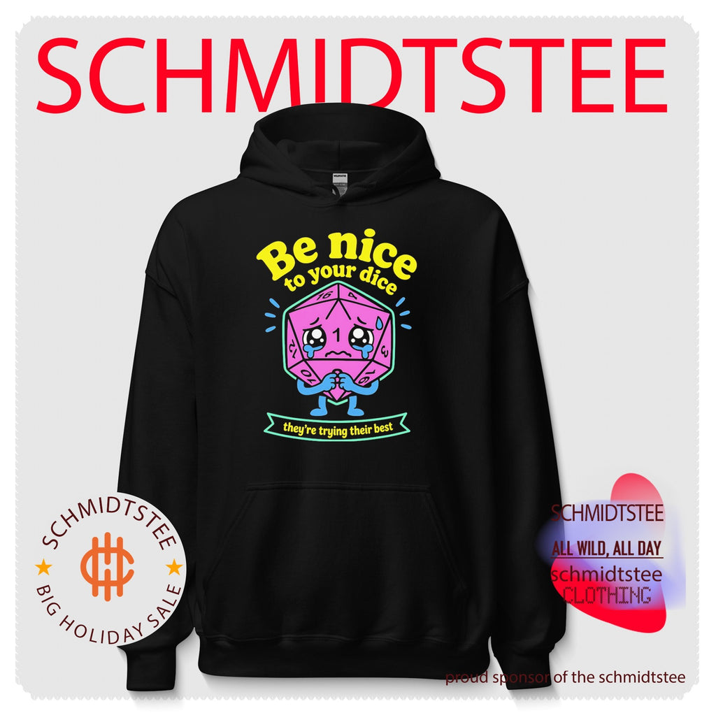 Be Nice to Your Dice Neon They Are Trying Their Best shirt