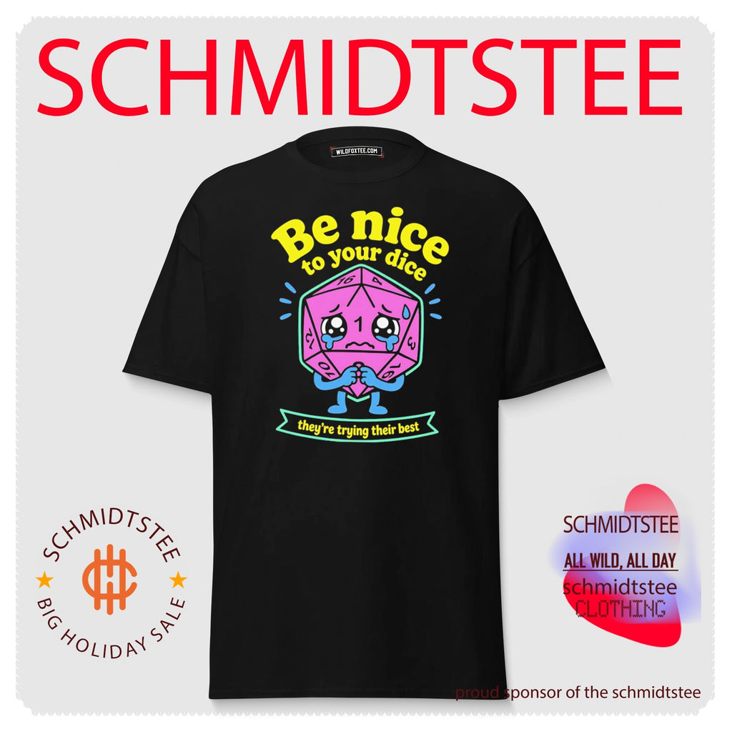 Be Nice to Your Dice Neon They Are Trying Their Best shirt
