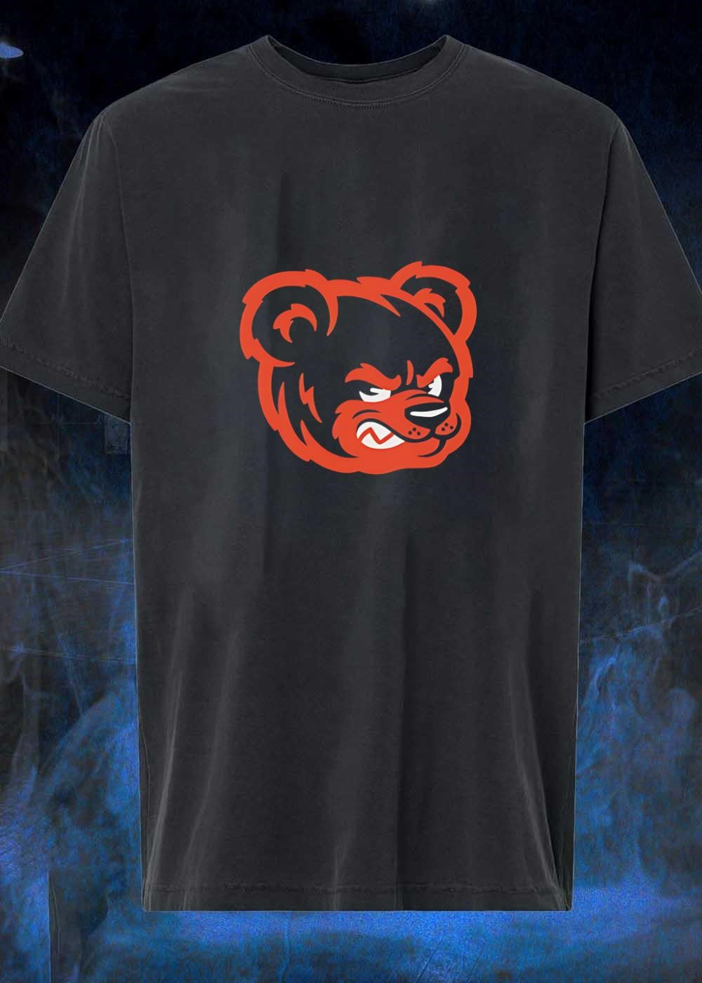 Bear Face Mascot Angry Sport Logo Bear shirt