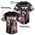 Beartooth Never Burn Me Out Personalized Baseball Jersey