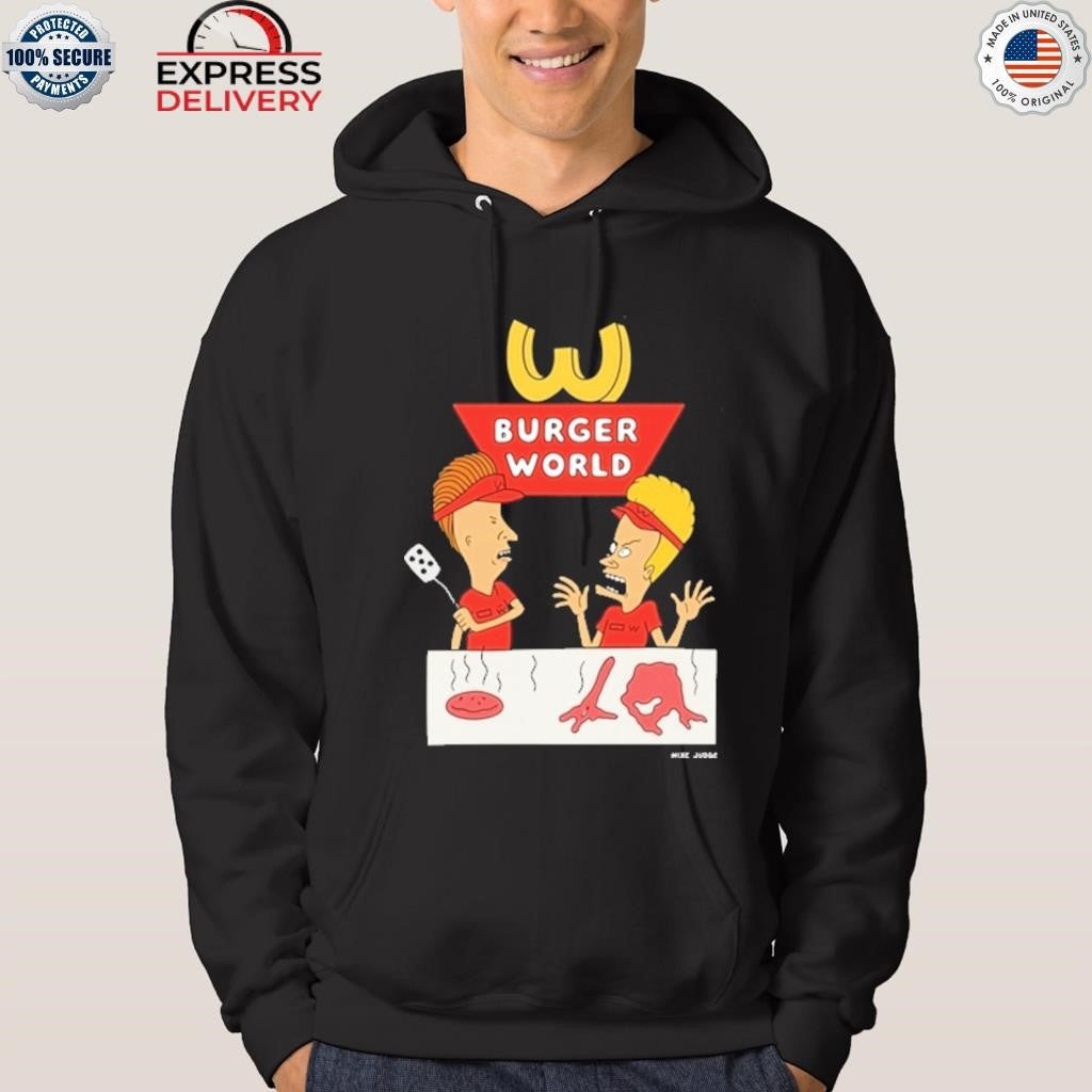 Beavis And Butt Head Burger World Cartoon Shirt