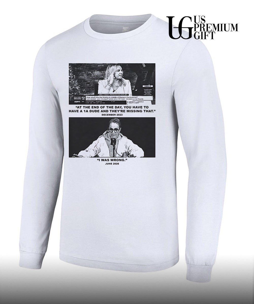 Becky Hammon I Was Wrong June 2026 shirt