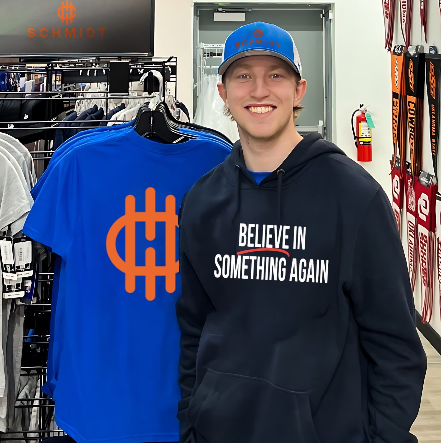 Believe In Something Again Jack Schlossberg New York Shirt