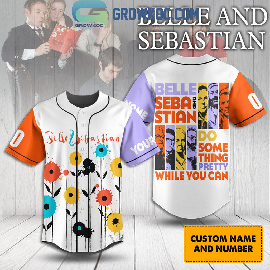 Belle And Sebastian Do Something Pretty Personalized Baseball Jersey