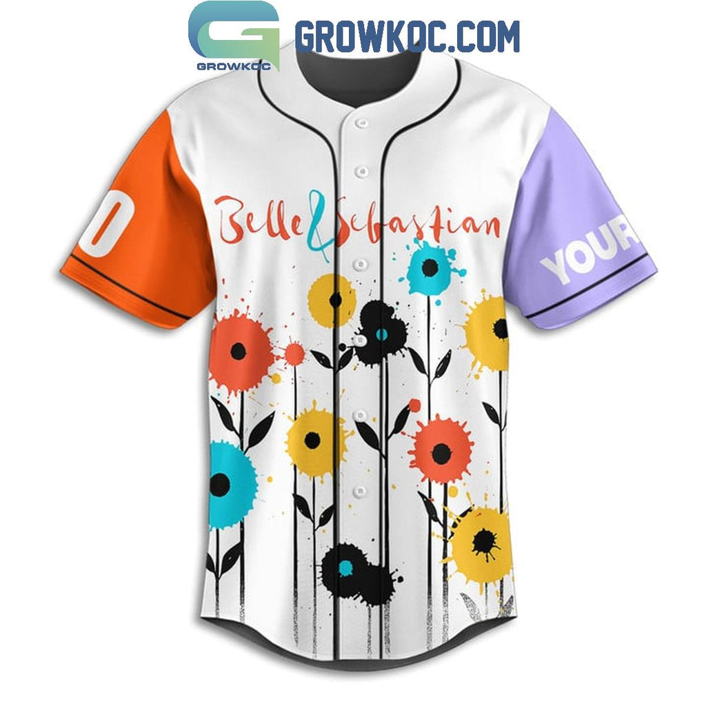 Belle And Sebastian Do Something Pretty Personalized Baseball Jersey