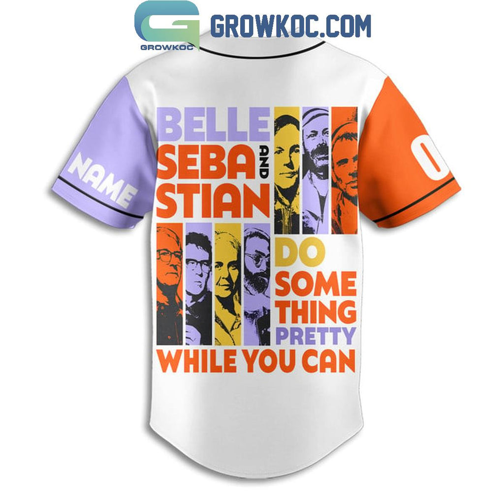 Belle And Sebastian Do Something Pretty Personalized Baseball Jersey