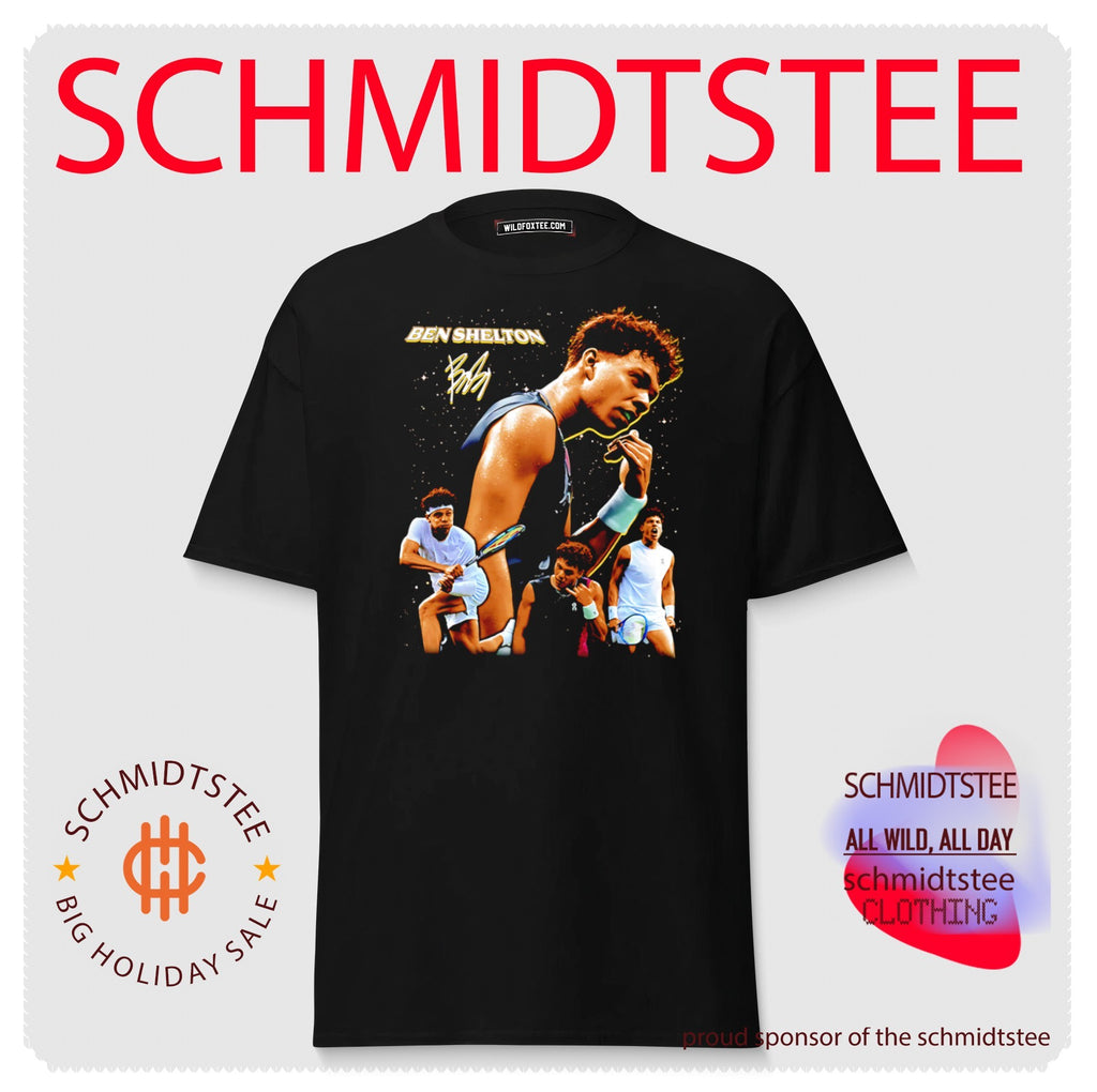 Ben Shelton Dialed In Tennis Collage ATP shirt