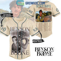 Benson Boone Fireworks And Rollerblades World Tour Personalized Baseball Jersey