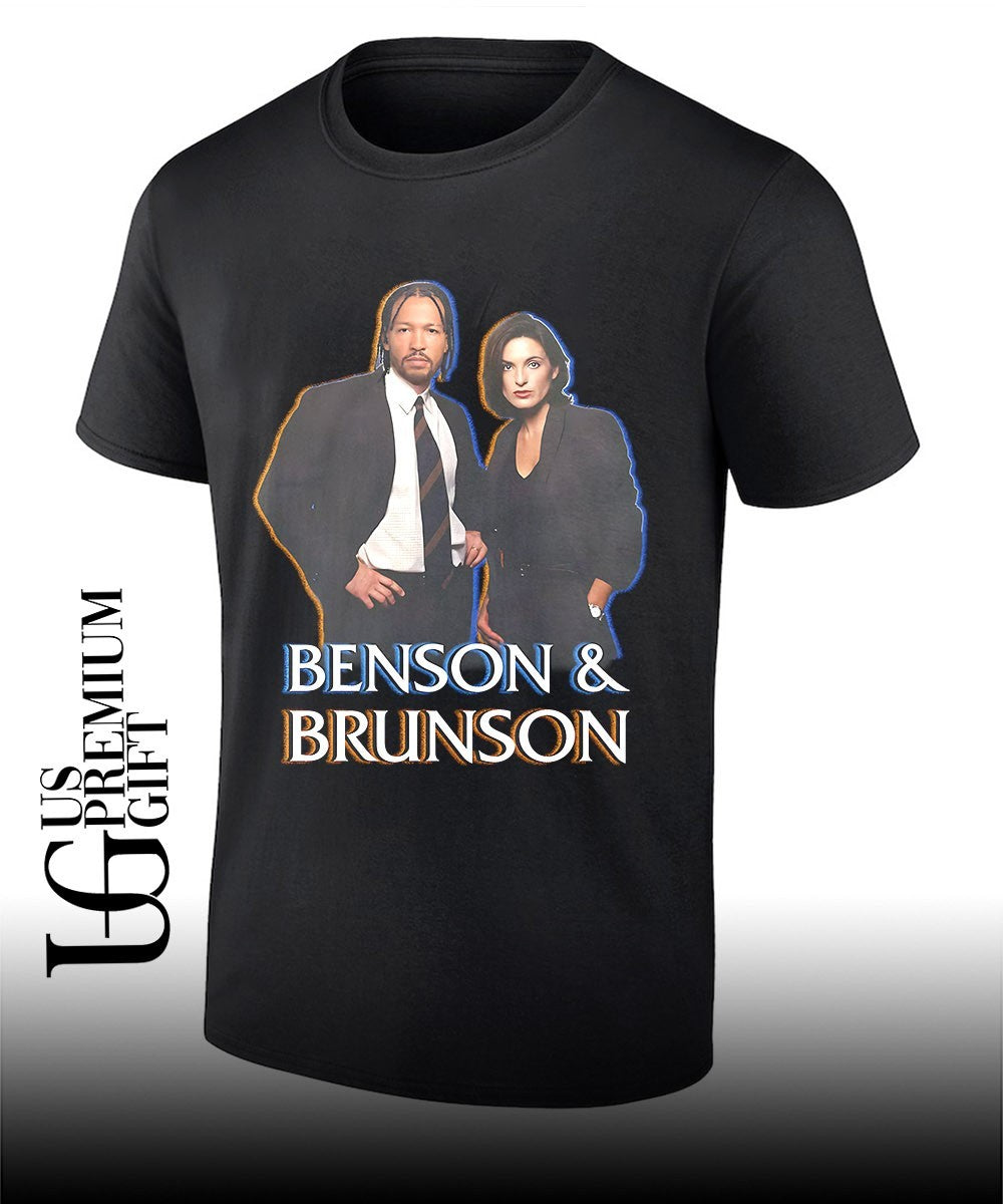 Benson & Brunson Jalen Brunson and Olivia Benson Law TV Show shirt