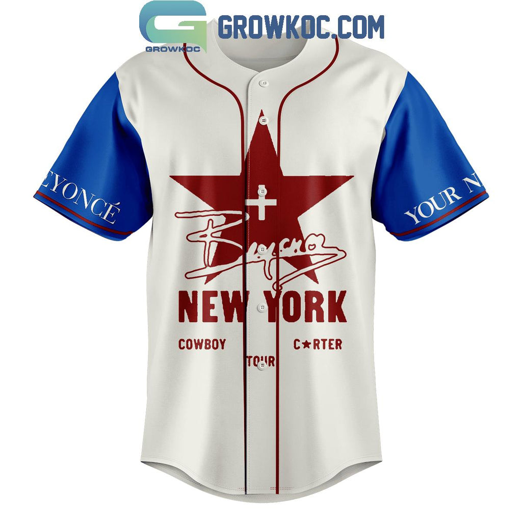 Beyonce Cowboy Carter Tour 2025 Personalized Baseball Jersey
