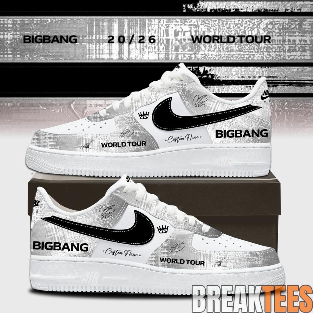 Big Bang 20th Anniversary Special Air Force 1 Shoes – Custom