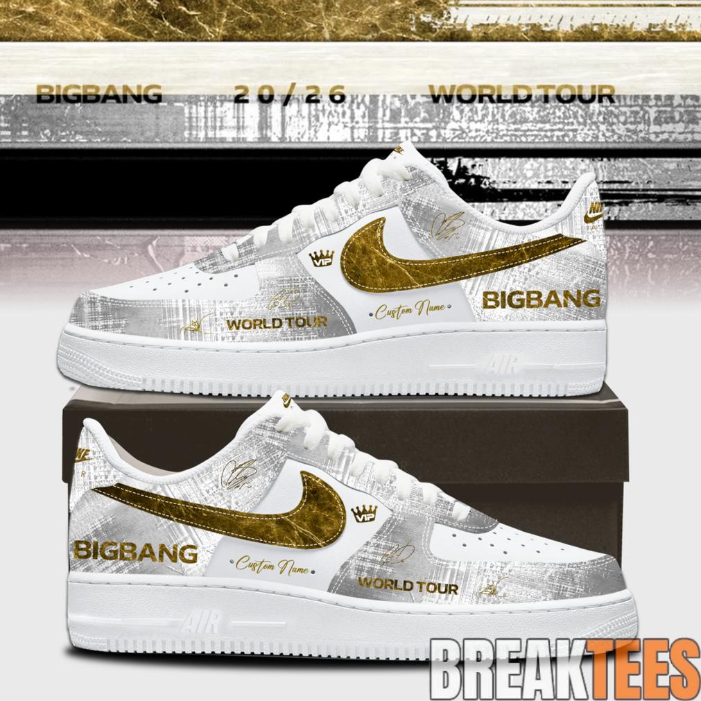 Big Bang 20th Anniversary Special Air Force 1 Shoes – Custom