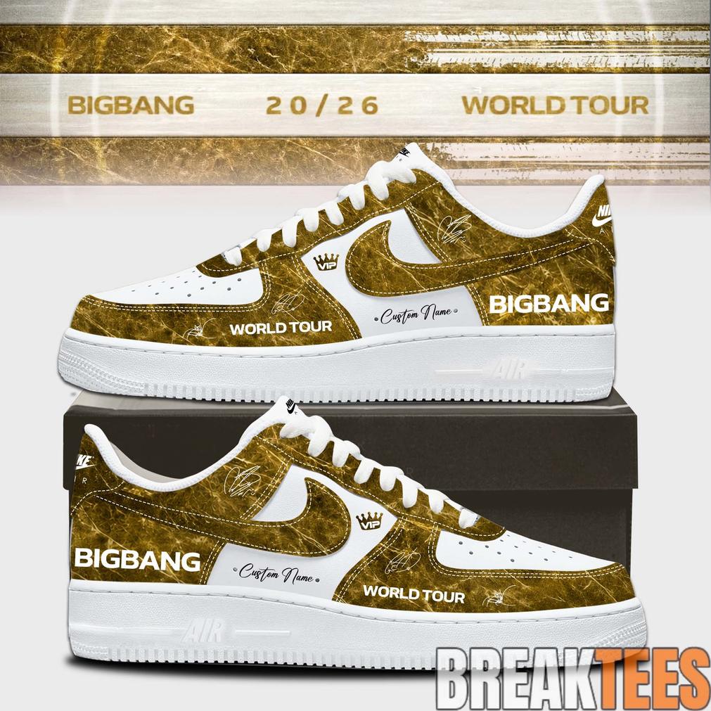 Big Bang 20th Anniversary Special Air Force 1 Shoes – Custom