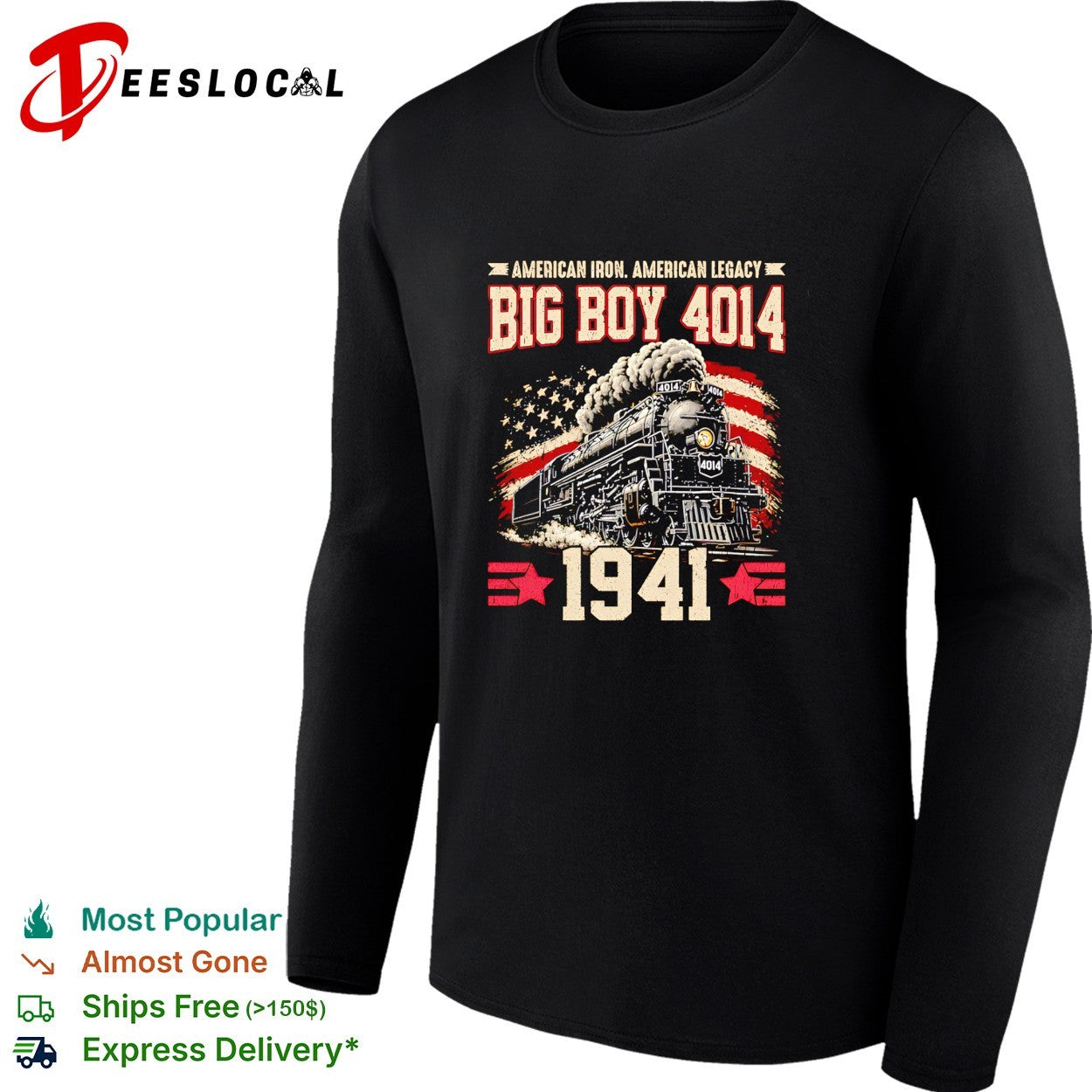 Big Boy 4014 American iron American legacy 1941 shirt