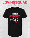 Bijan Robinson Name & Number Pose Signature T-Shirt