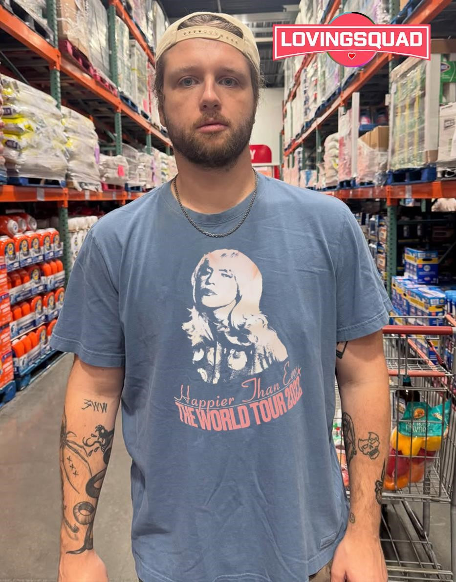 Billie Eilish Happier Than Ever The World Tour 2022 shirt
