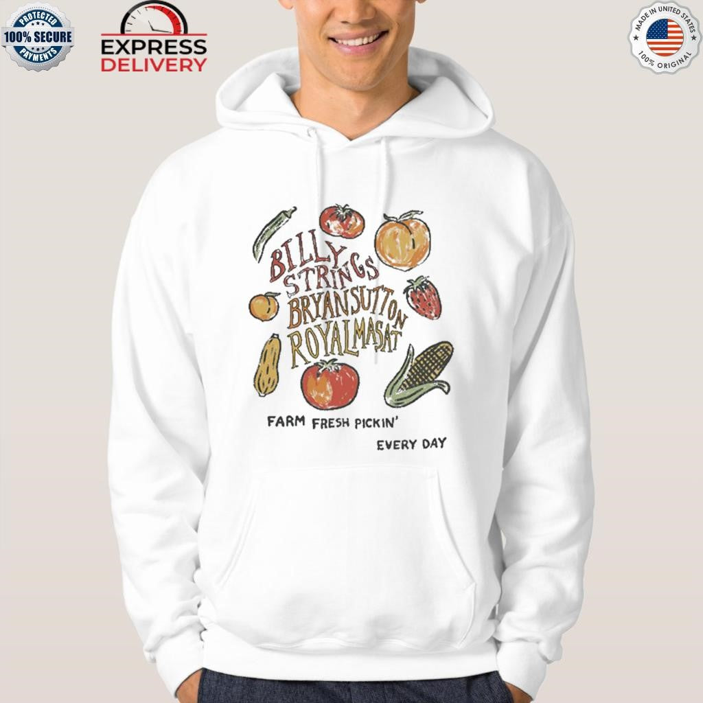 Billy Strings And Bryan Sutton With Royal Masat Farm Fresh With Dates Sept 25 Shirt