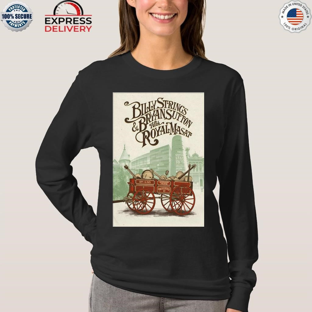 Billy Strings In Owensboro KY On Sept 6 2025 Shirt
