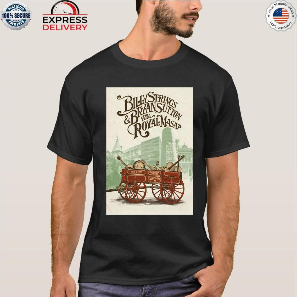 Billy Strings In Owensboro KY On Sept 6 2025 Shirt