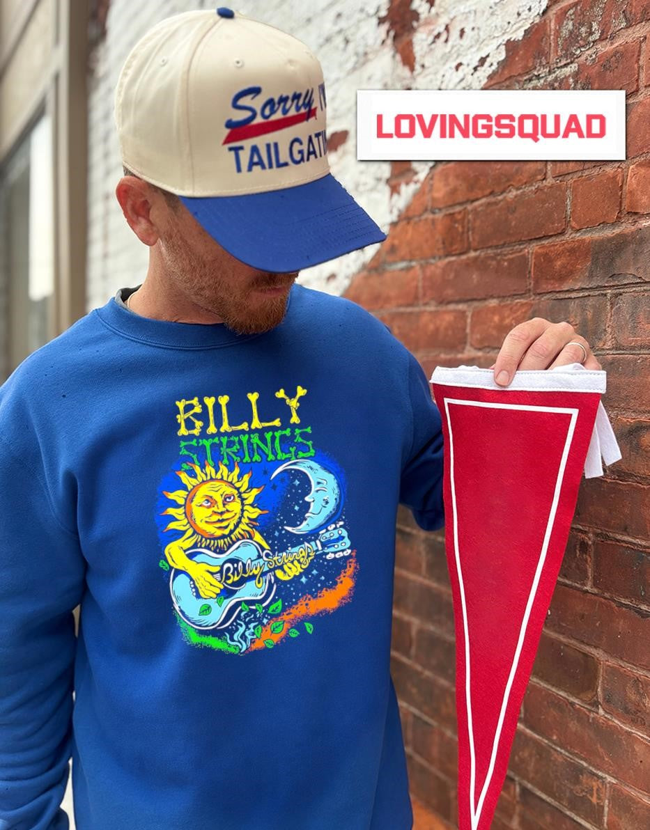 Billy Strings Sun and Moon Guitar Bluegrass shirt