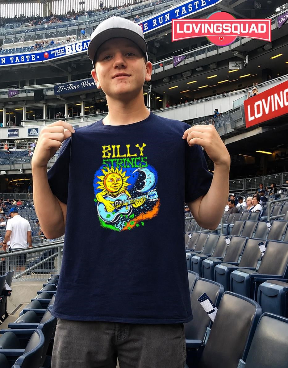 Billy Strings Sun and Moon Guitar Bluegrass shirt