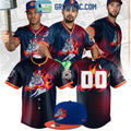 Binghamton Rumble Ponies Maval Auction Baseball Jersey