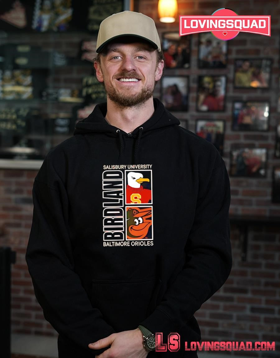 Birdland Salisbury University Night Baltimore Orioles T-shirt