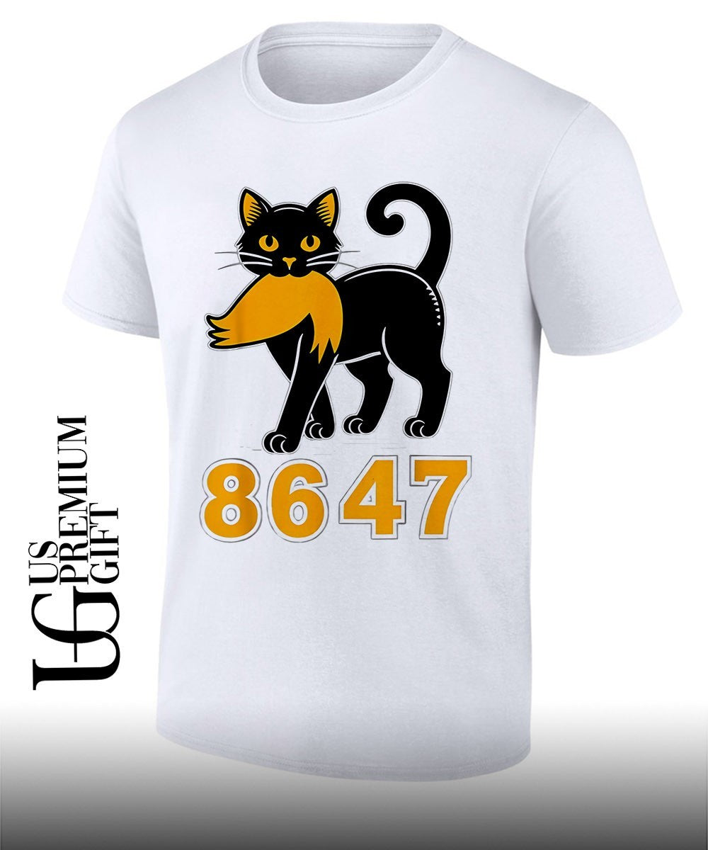 Black Cat Trump University apparel 8647 shirt