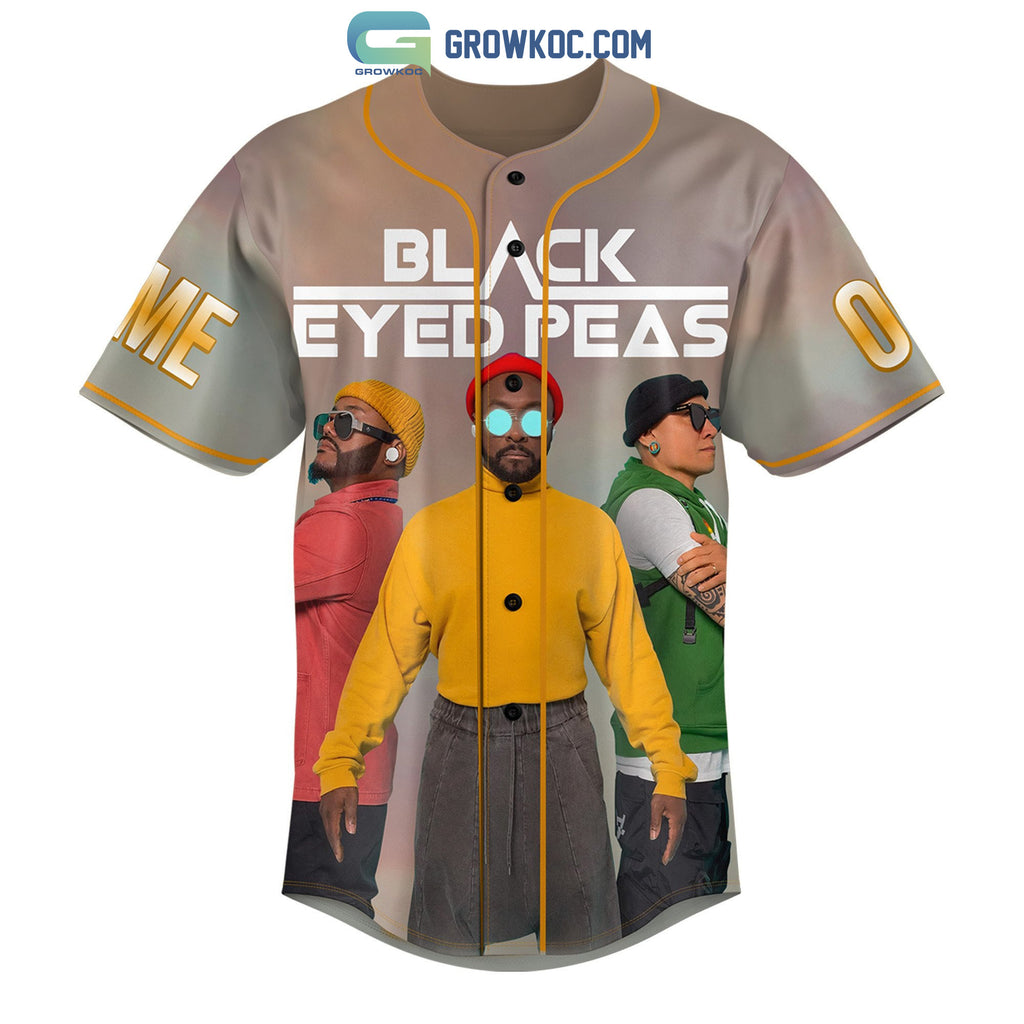 Black Eyed Peas Elevation World Tour 2023 Personalized Baseball Jersey