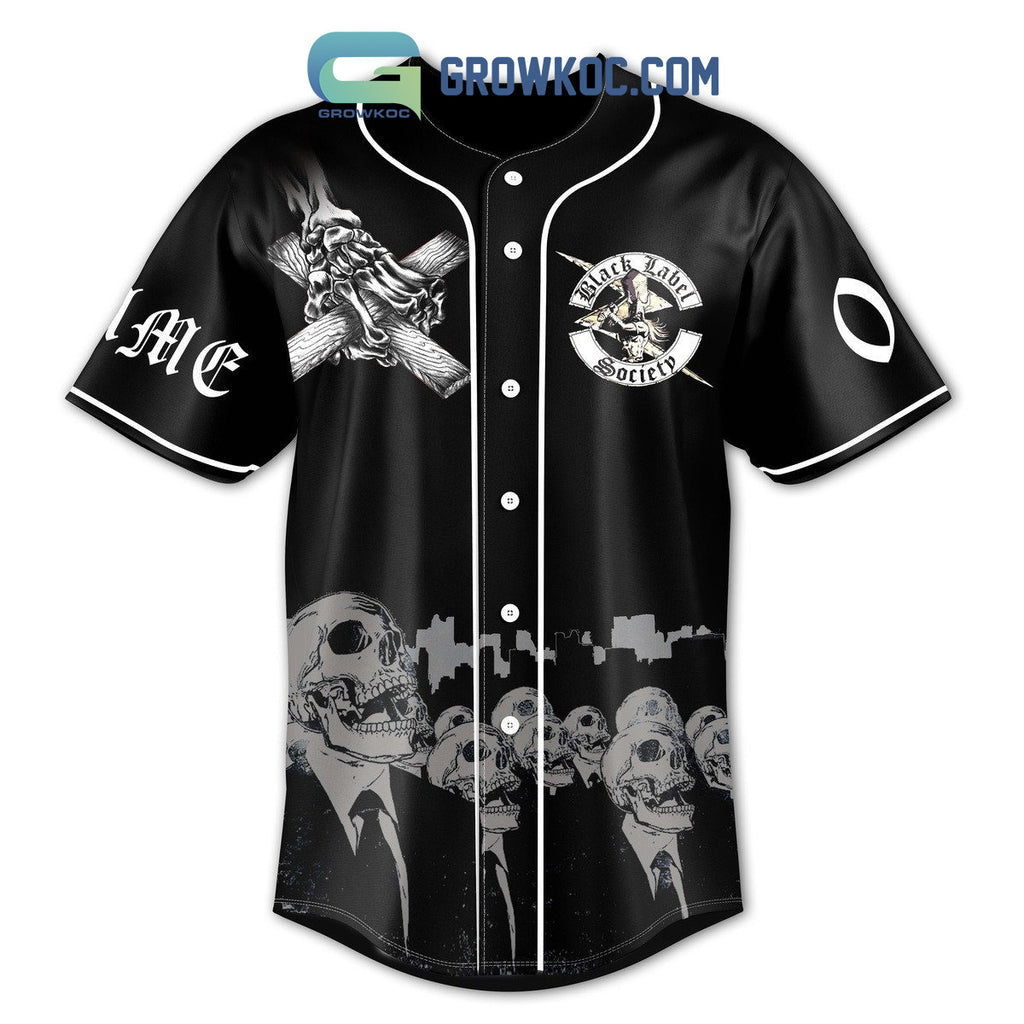 Black Label Society The Song Remains Not The Same Personalized Baseball Jersey