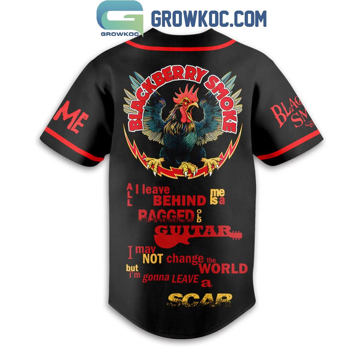 Blackberry Smoke Be Right Here Tour 2024 Personalized Baseball Jersey