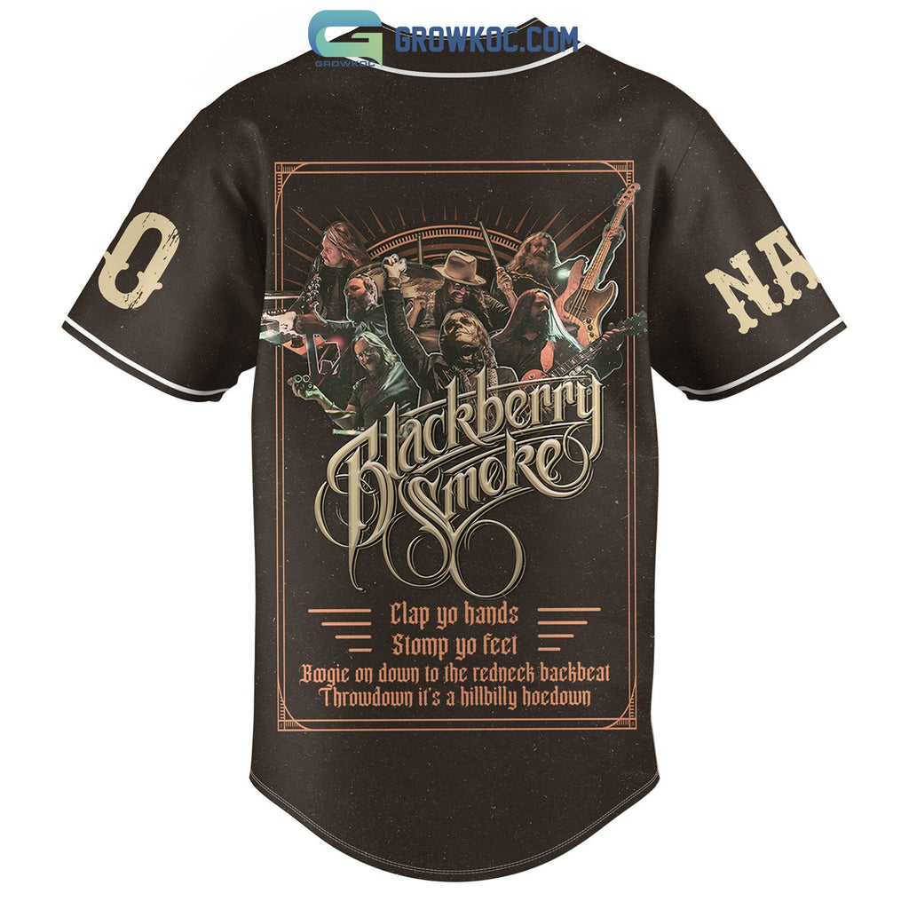 Blackberry Smoke Clap Yo Hands Stomp Yo Feet Personalized Baseball Jersey
