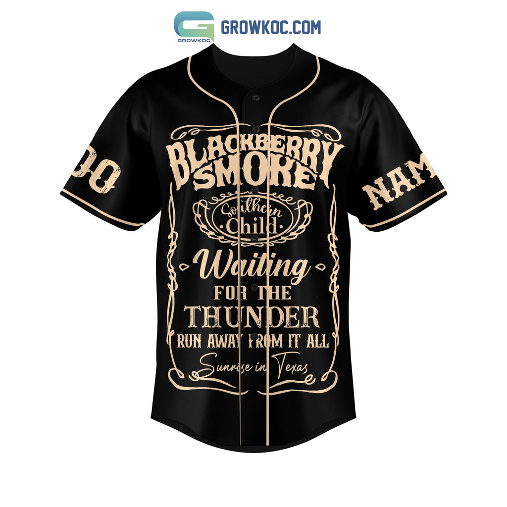 Blackberry Smoke Clap Your Hands Stomp Your Feet Personalized Baseball Jersey