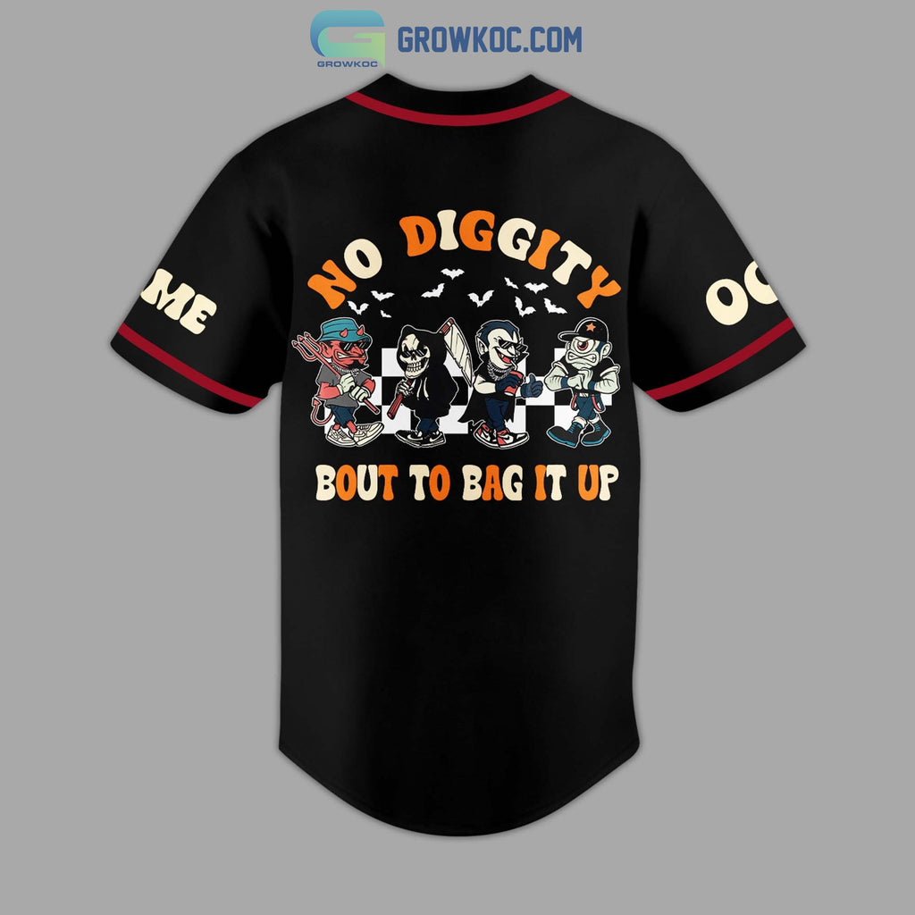 Blackstreet No Diggity Bout To Bag It Up Personalized Baseball Jersey