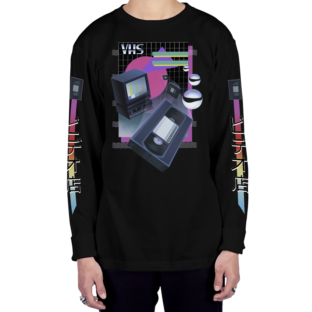 Blank Tape Long Sleeve Tee