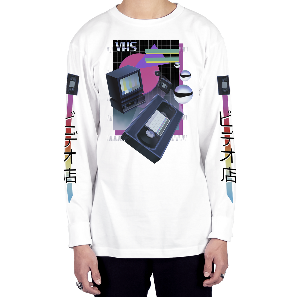 Blank Tape Long Sleeve Tee