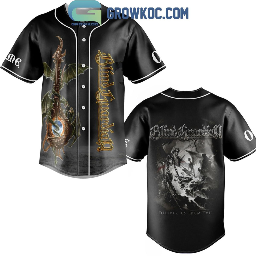 Blind Guardian Deliver Us From Evils Personalized Baseball Jersey